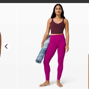 Lululemon Align Tank in Cassis, Size 8, GUC